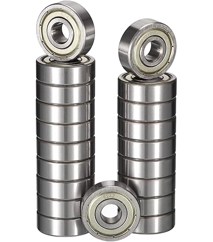 uxcell 626Z Deep Groove Ball Bearing Single Shield 60026, 6mm x